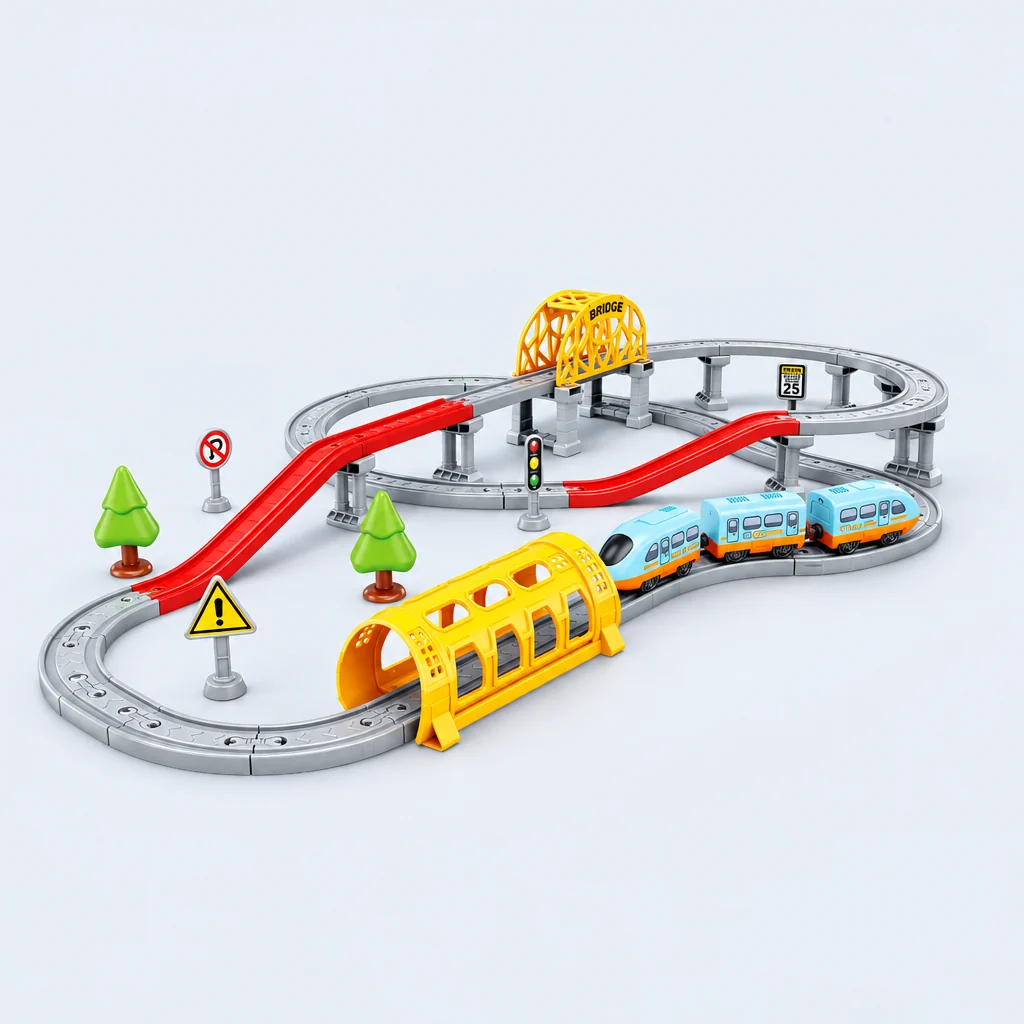 Railway Set 83pcs