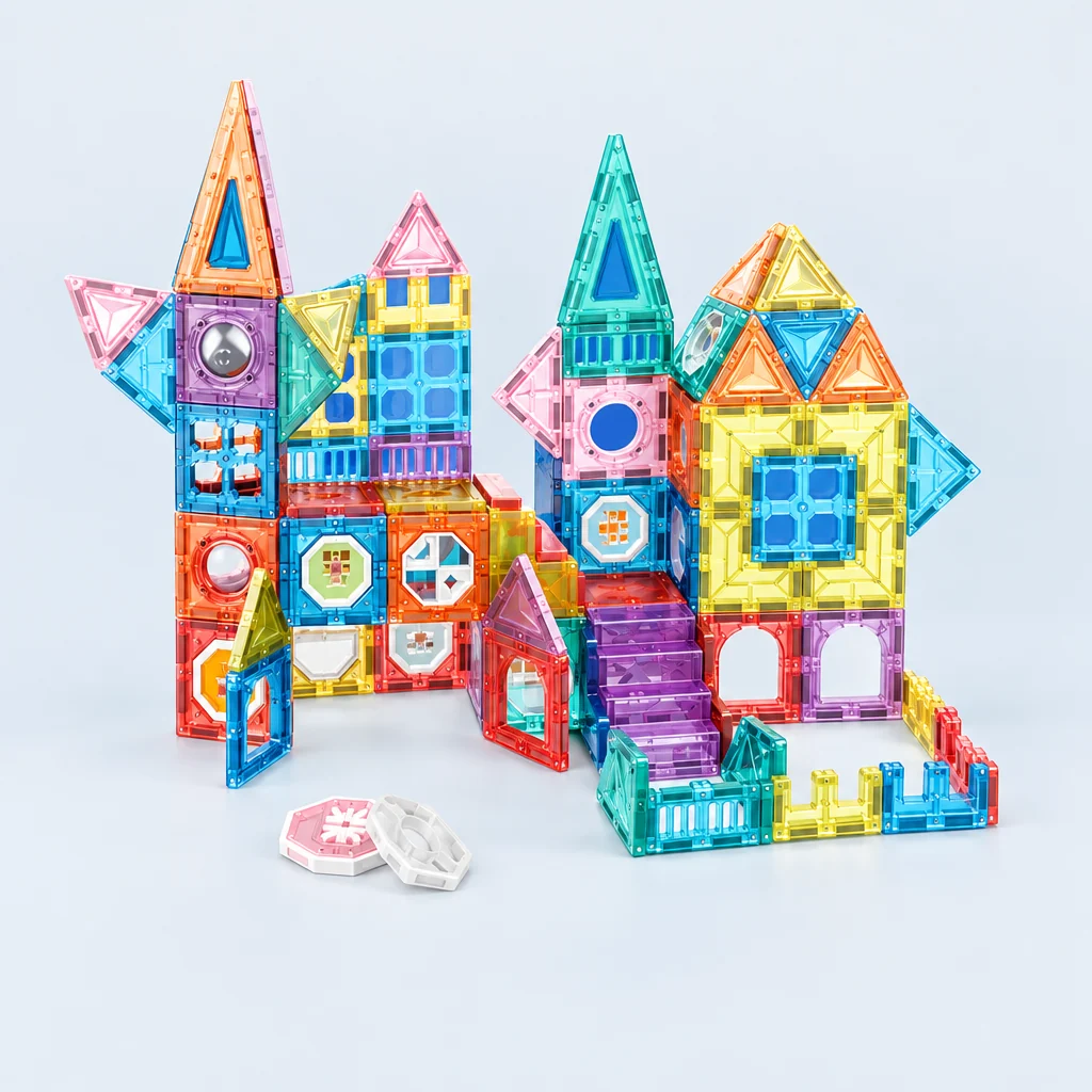 Magnetic blocks 129pcs